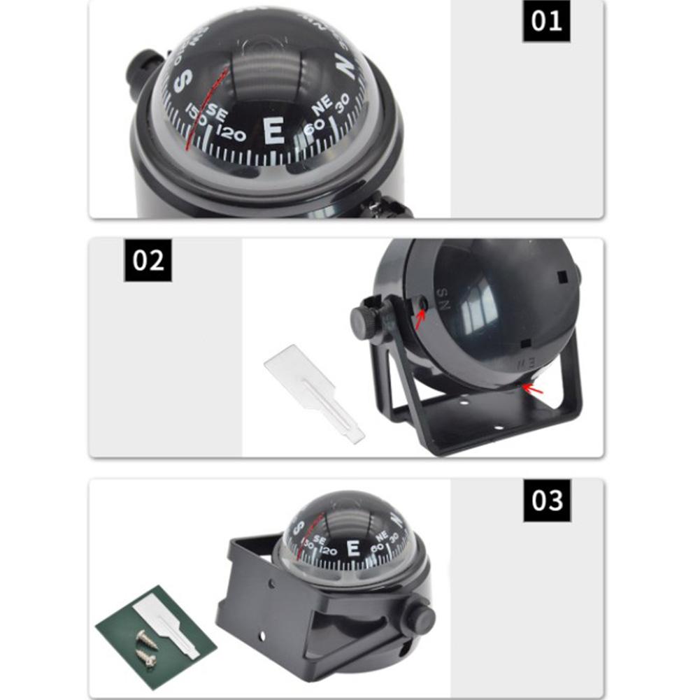 Outdoor Sea Marine Elektronische Digital Compass Boot Caravan Lkw Schwarz Auto Kompass Boot Ausrüstung Multifunktionale Zubehör