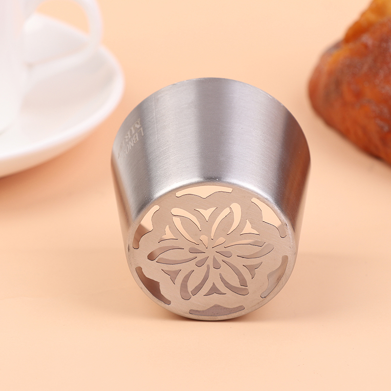 1Pc Stainless Steel Russian Piping Tips Christmas Cake Icing Frosting Nozzles For Cupcake Decoration DIY Kitchen Baking Tool