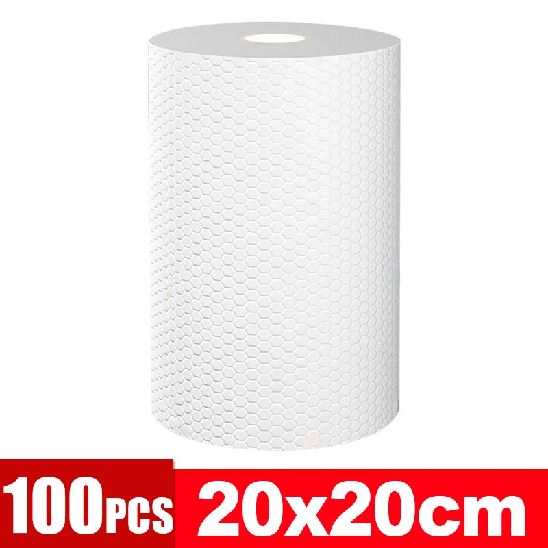Trapos desechables de cocina, paños de limpieza reutilizables no tejidos, toallas de lavado para el hogar, paños de cocina, toallitas de trapo, herramientas limpiadoras de tela: Azul