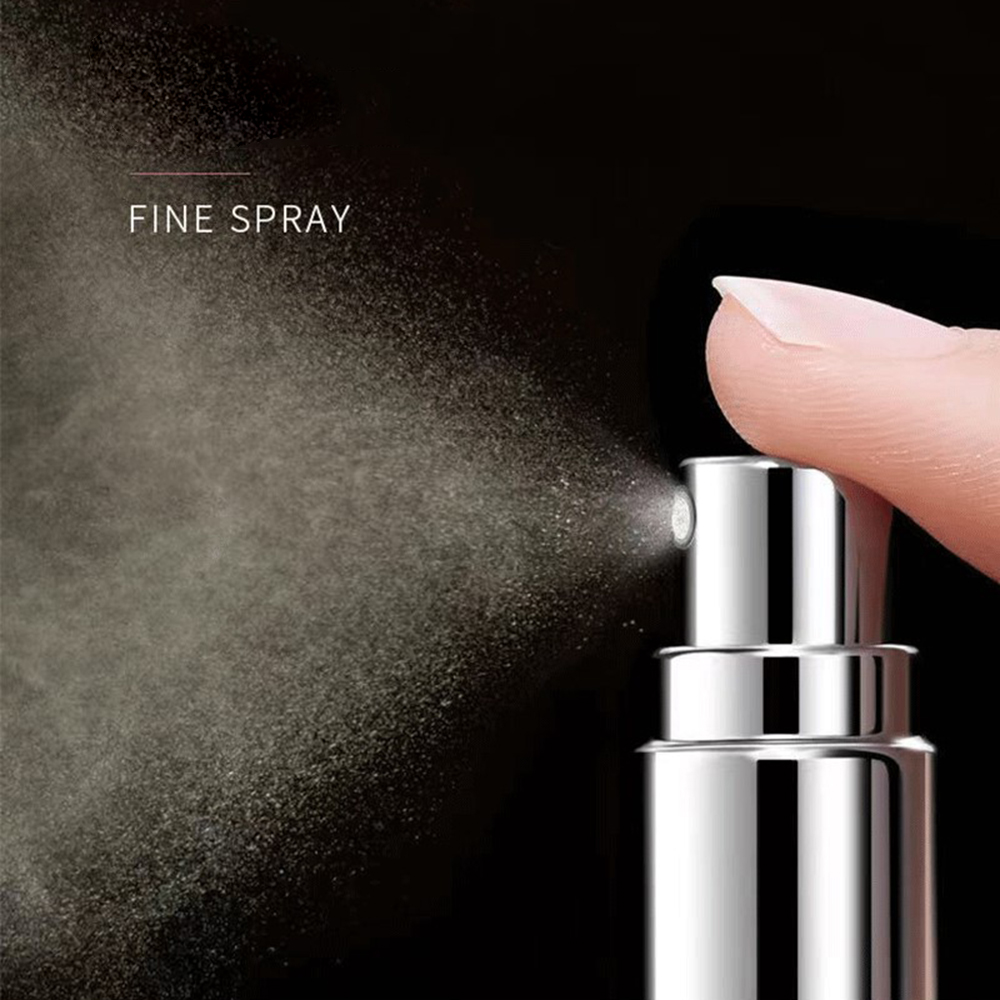 Mini botellas de Spray de Perfume de 10ml, botella recargable de vidrio, portátil, contenedor de Cosméticos líquidos, atomizador de Perfume 2024