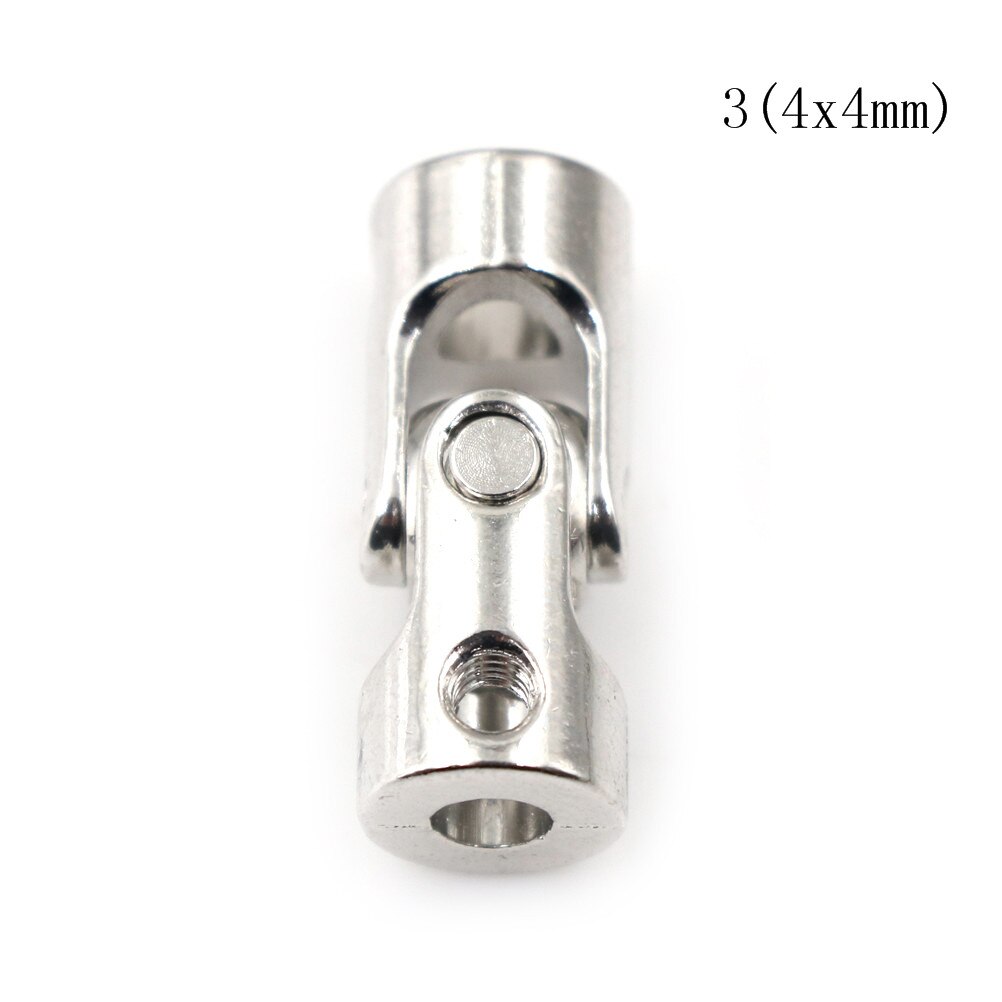 Metallikardaaninivel kardaaniliittimet yleisnivel 4*3mm/4*4mm/5*4mm/5*5mm/5*6/6*6mm rc-veneen osille lisävaruste: 4 x 4
