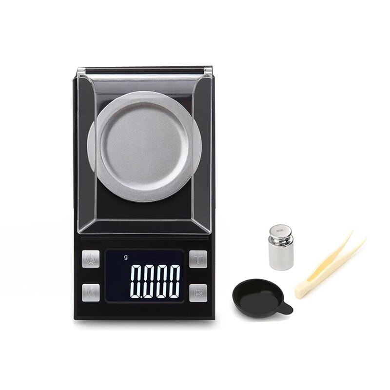 10g 50g 0.01g 0.001g Portátil Digital Balança balança eletrônica escalas de bancada Comida Cozinha Cozinhar Precisa Peso escalas Libra