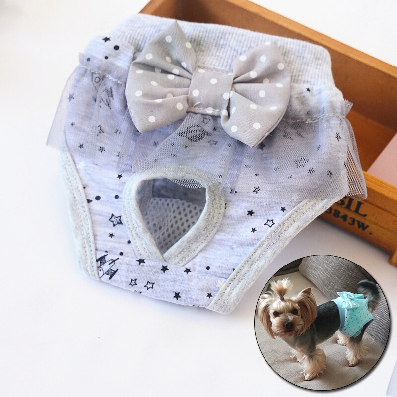 Pet Pantalon Physiologique Sanitaire Chien Couches Lavable Durable Femme Chien Chiot Short Couche-Culotte Sous-Vêtement Pour Animaux De Compagnie Produits Pour Animaux De Compagnie