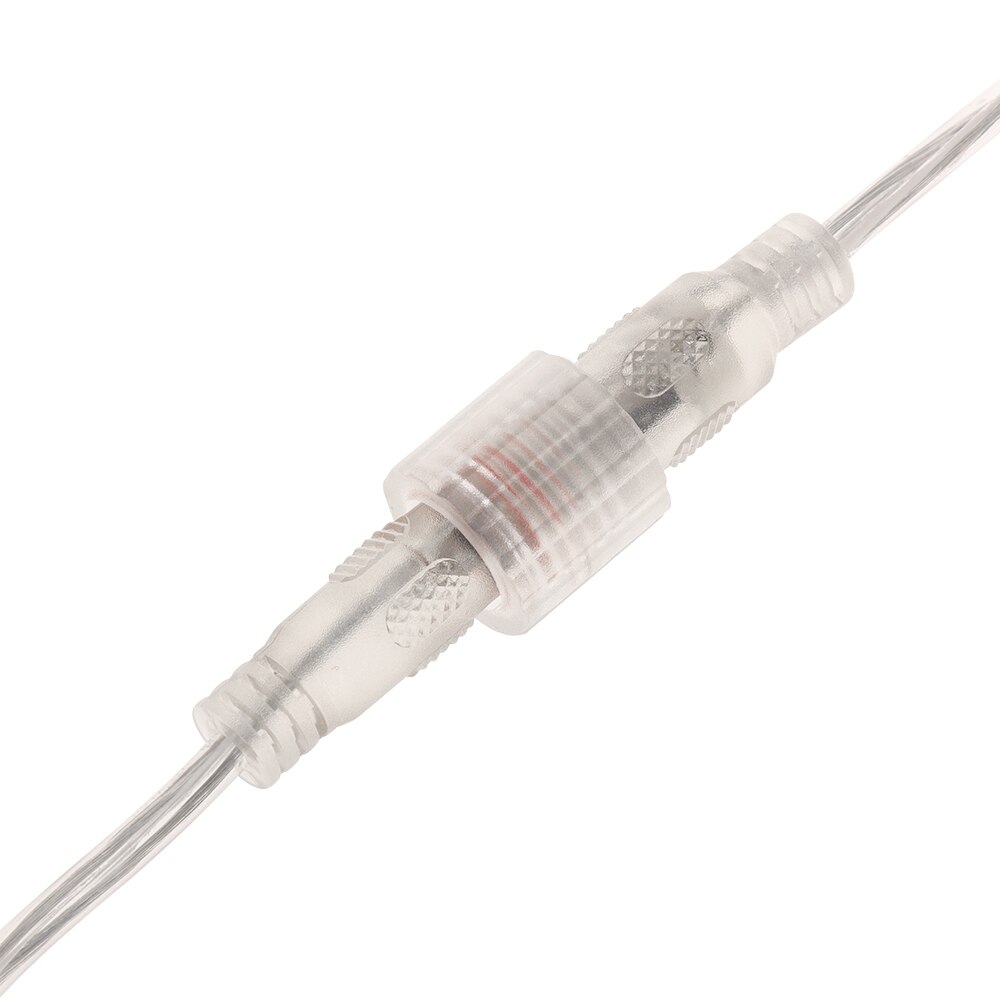 1 Pair DC 5.5 x 2.1mm IP68 Waterproof Male and Female Connector Plug 2 Pin Power Wires Male + Female Waterproof Connector