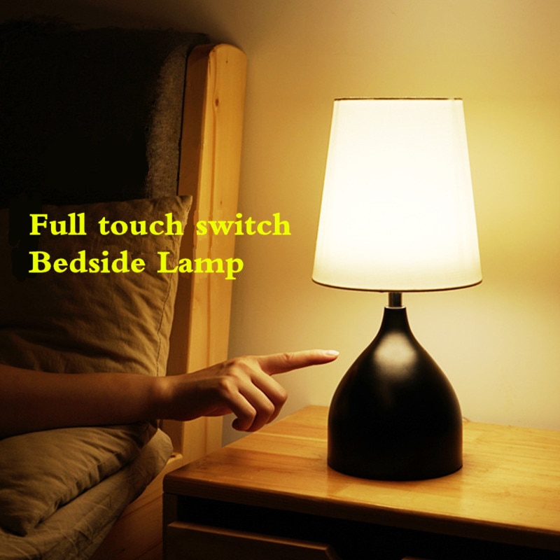 Modern Touch Switch LED Table Lamp 3 Modes Dimmable For Bedroom Bedside Eye Protection Reading Night Light 5V USB LED Desk Lamp