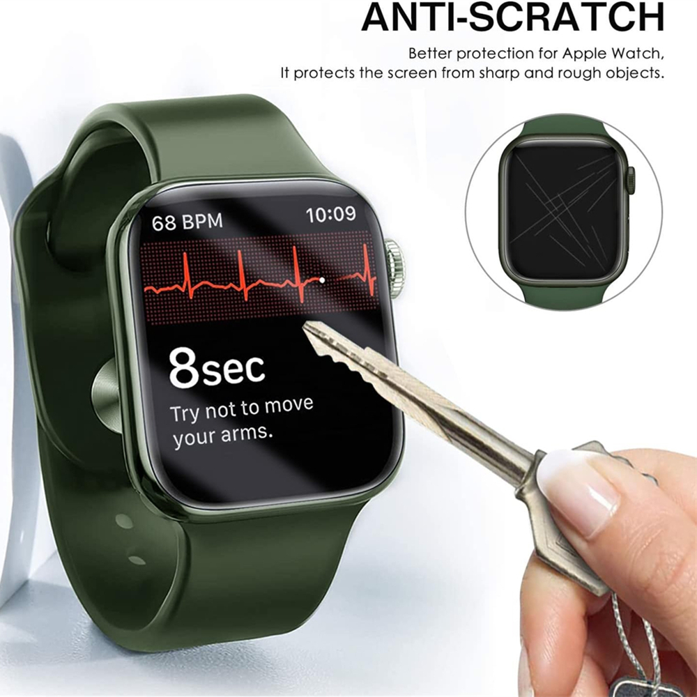Keramikfolie für Apfel Uhr 9 8 7 6 SE 45 mm 41 44 mm 40 mm 38 42 mm Displayschutzfolie IWatch Serie 10 42/46 mm Ultra 49 mm kein Glas