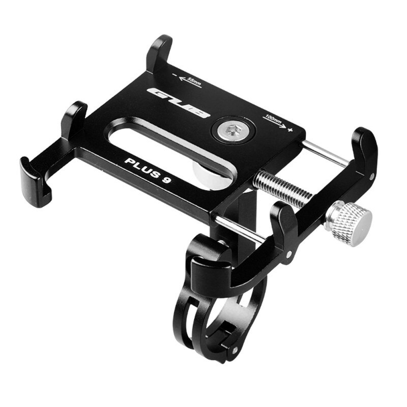 GUB PLUS 6/9-soporte para teléfono móvil ajustable, duradero, portátil, práctico, para patinete, bicicleta, adecuado para xiaomi: GUB PLUS  9 Black