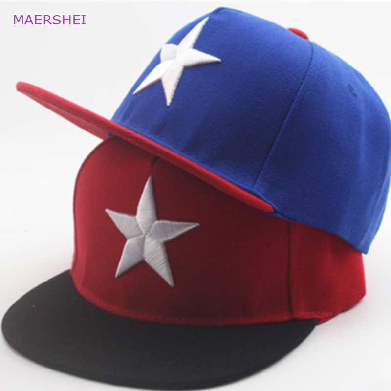 MAERSHEI Children's Big Five Baseball Hat kids caps boy outdoor street dance cap