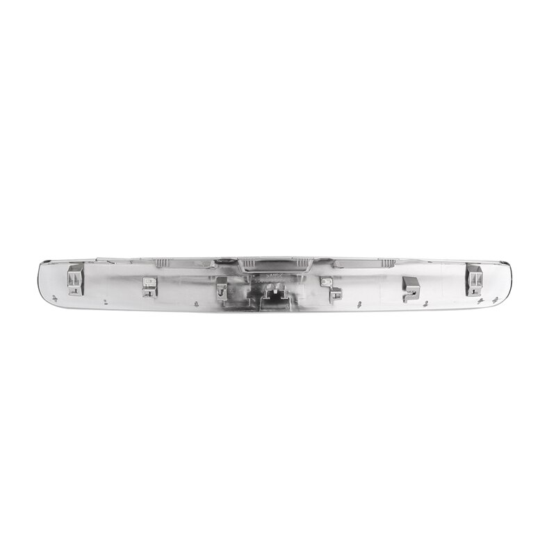 Manija de la tapa del maletero del portón trasero cromado sin orificio para cámara i-key para Nissan Qashqai J10 sin orificio para i-key y cámara