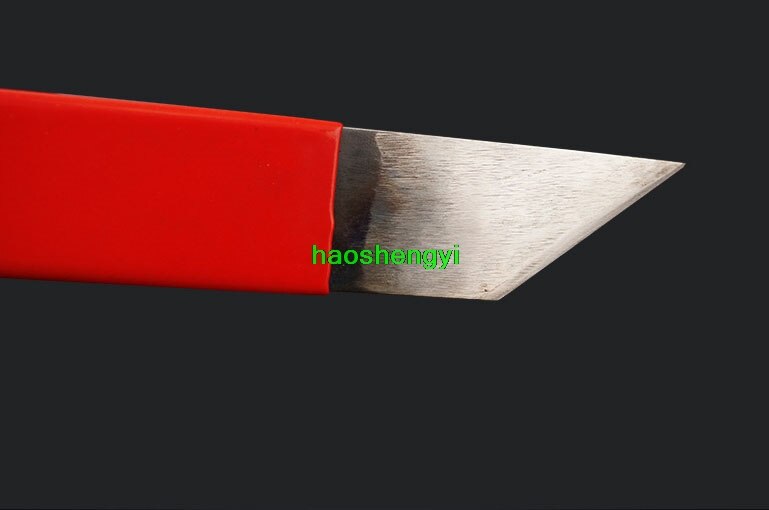 Diagonale schaufel leder messer, leder schneiden messer, leder schneiden hoch-Geschwindigkeit stahl schaufel messer
