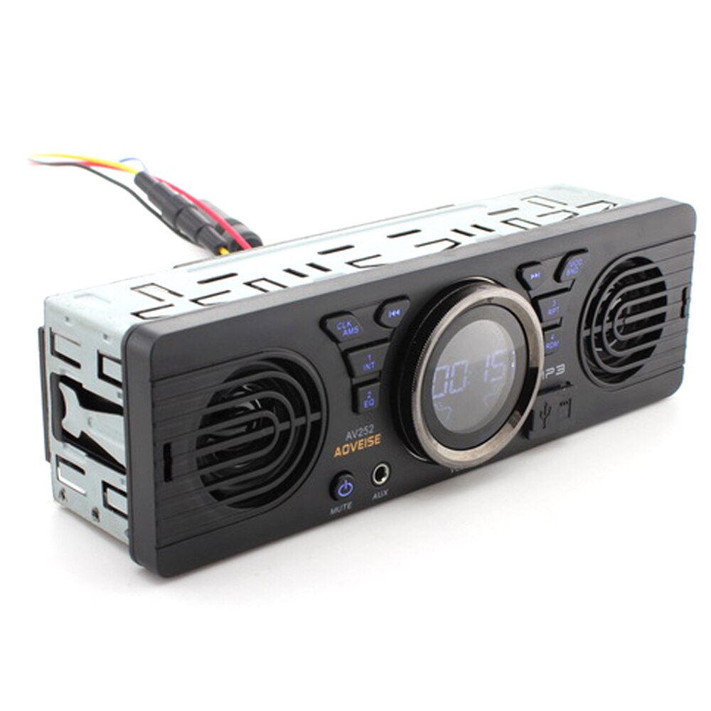 12V Car Secure Digital Memory Card MP3 Audio Electric Car Radio With Loudspeaker BT Host Speaker Car Radio Car Stereo
