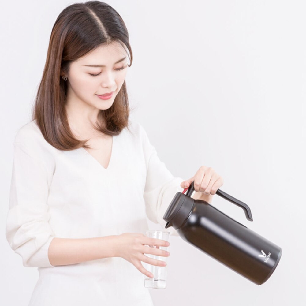 Hervidor de agua Xiaomi Mijia VIOMI termo portátil, 2 colores, 1,5 l, termo de acero inoxidable, hervidor de agua Xiaomi Smart Home