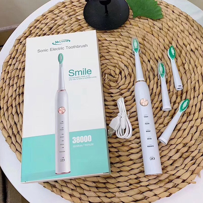 Cepillo de dientes eléctrico sónico para limpieza dental, cepillo de dientes eléctrico, cepillo de dientes eléctrico IPX7, cepillo de dientes sónico resistente al agua Soocas x3