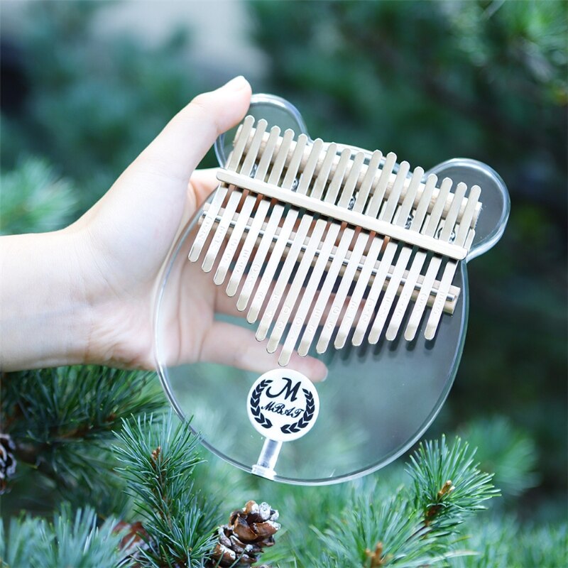 17 Keys EQ kalimba Thumb Piano Link Speaker Electric Pickup Cable 17 keys Kalimba Musical Instrument