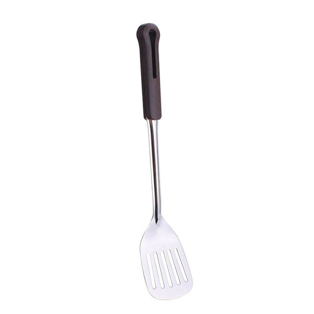 Spatula Cooking Utensils Stainless Steel Household Full Set of Colander Kitchen Utensils Kitchen Spoon Cooking Shovel Soup Spoon: B