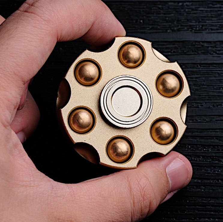 Cool Copper Fidget Roller Stress Relief Toy for adult antistress