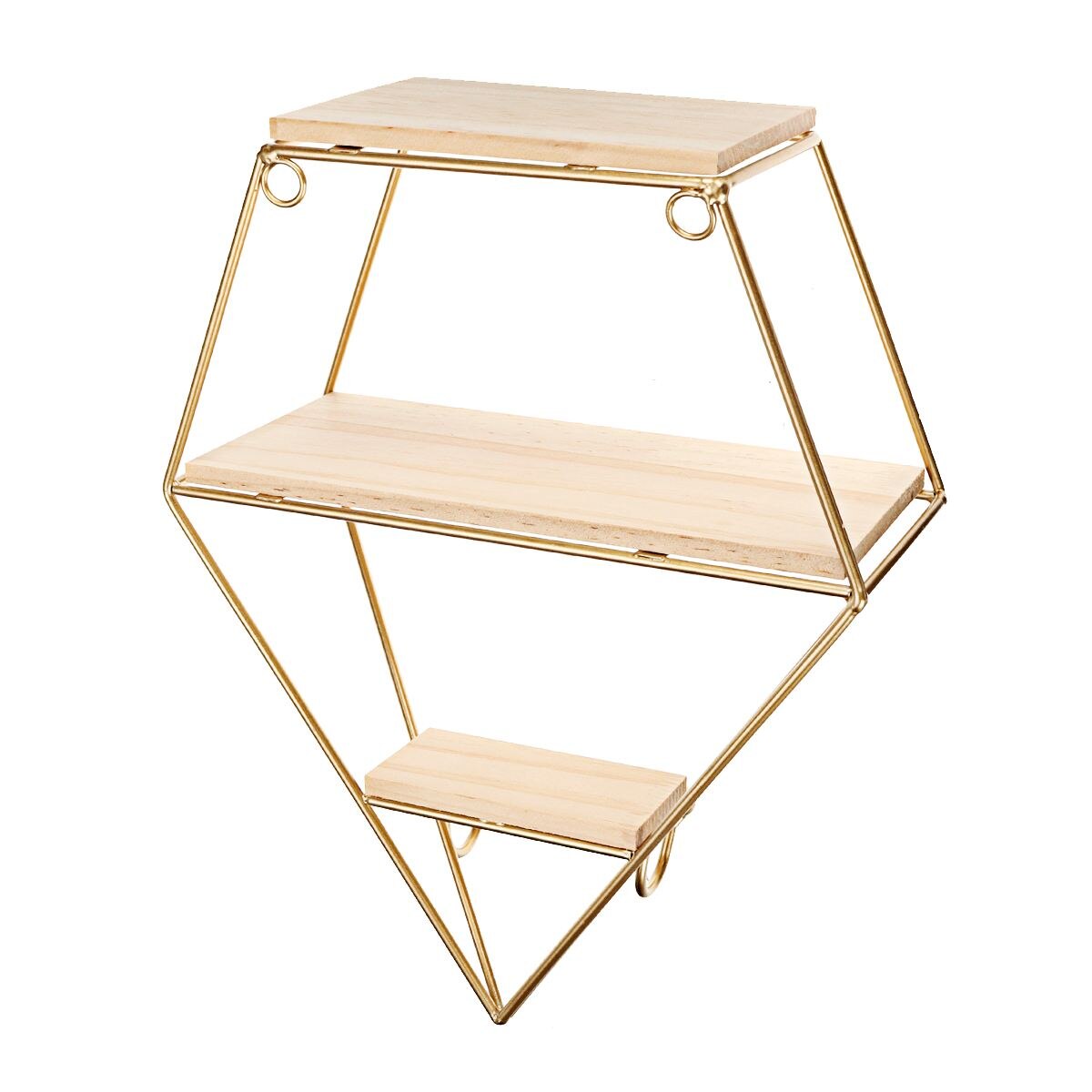Iron Art Display Shelf