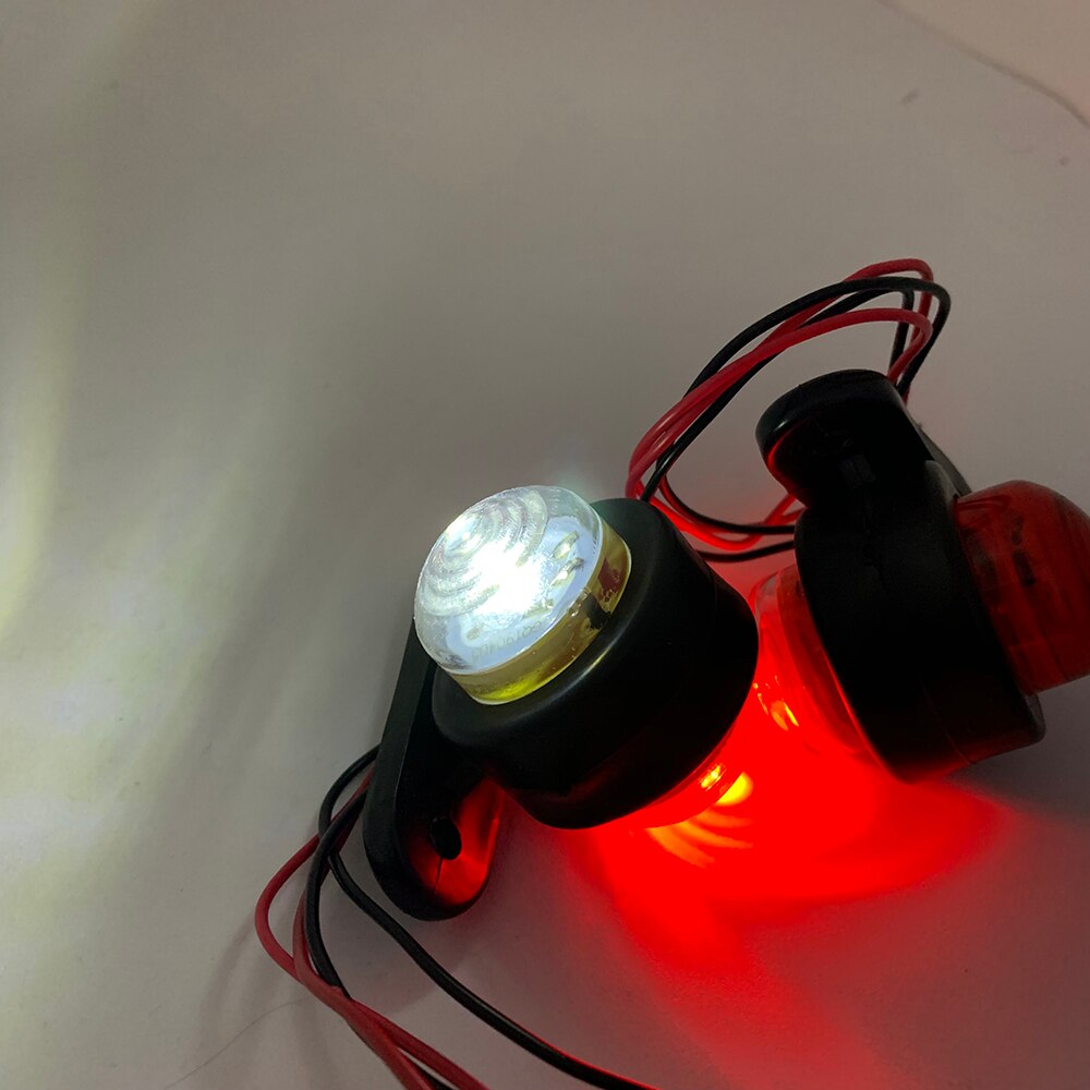 2Pcs 10V-30V LED Marker Light Trucks LED Side Light Truck Car Marker Light Pickup Signal Light Warning Light Truck Side Light