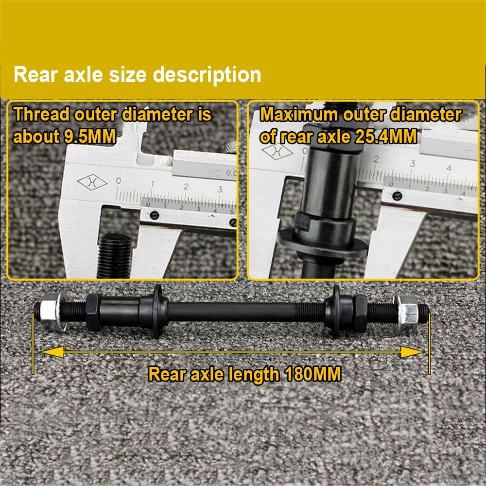 150mm/180mm Bicycle Quick Release Mountain Bike Front and Rear Hollow Shaft Hub Axle Bike Accessories