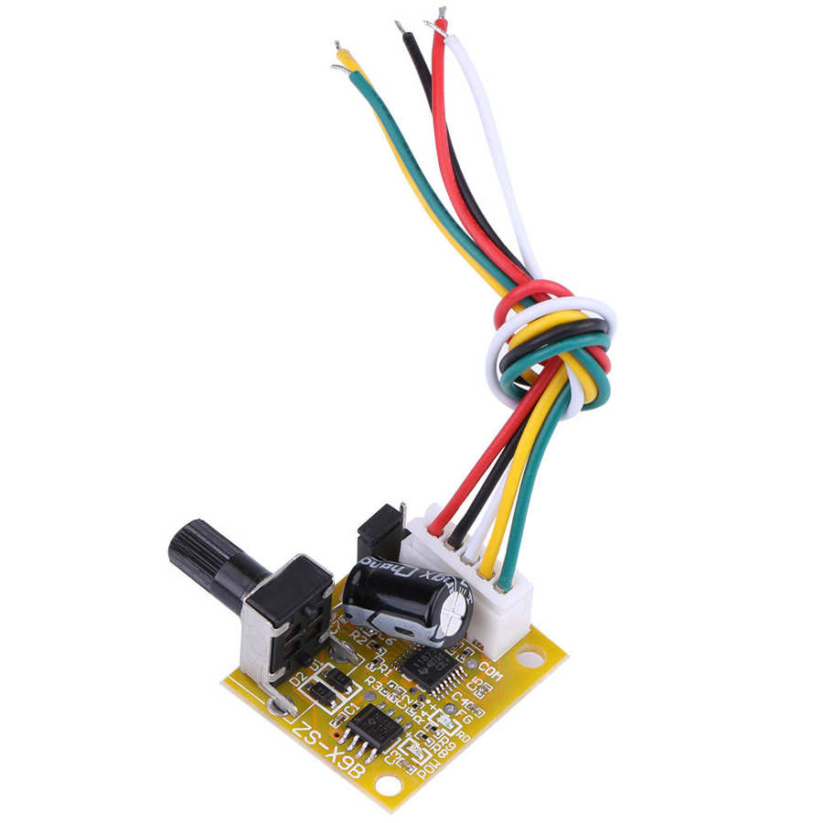 Stepper Motor Controller DC 5V to 15V 15W BLDC 3 Phase Brushless Motor Driver Sensorless Speed Controller Motor Regulator