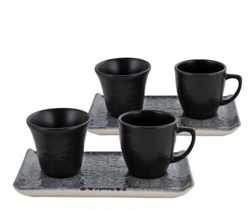 Karaca kuubalainen turkkilainen kahvi espresso 2 henkilöä 6 kpl kahvia musta kupusetti