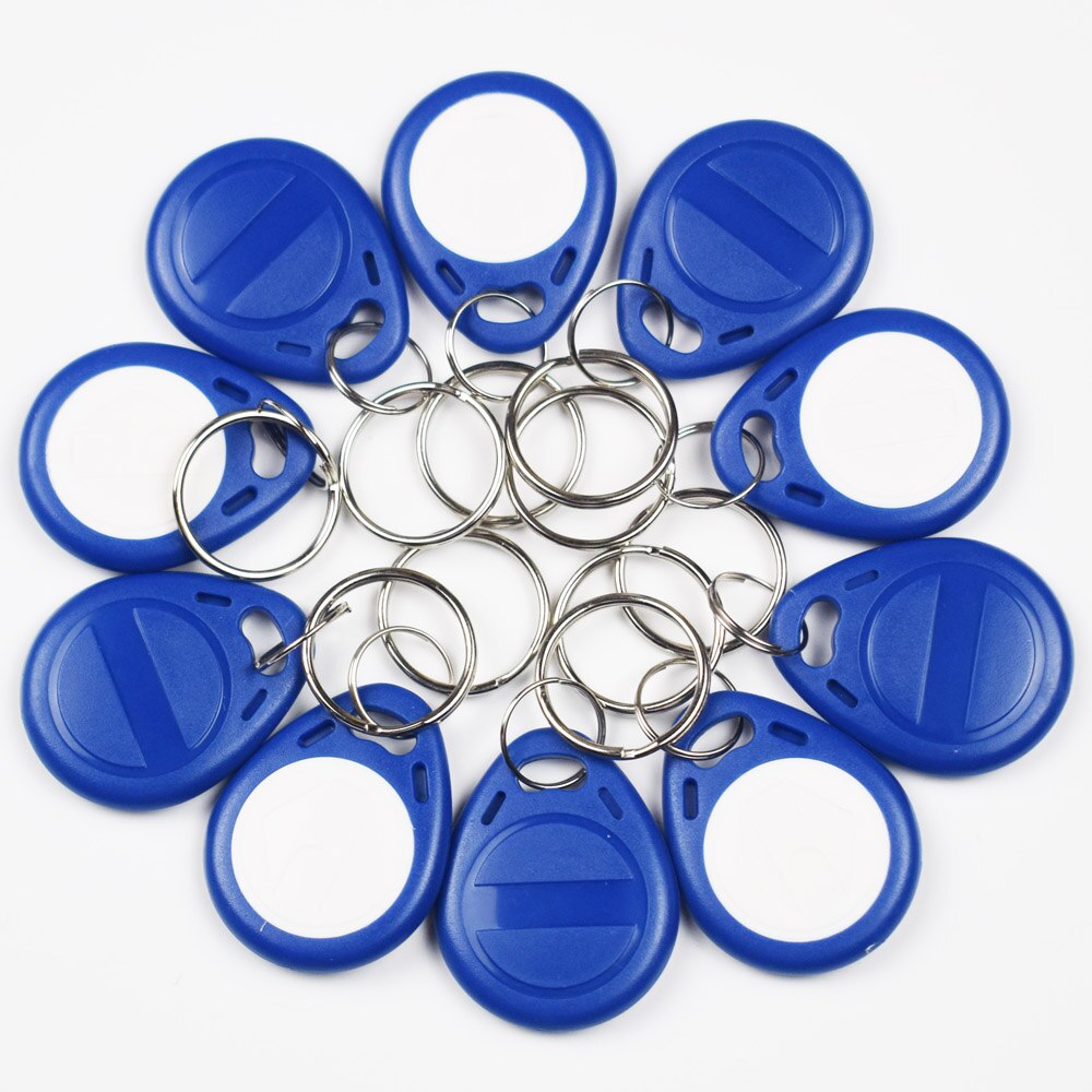 RFID porte-clés 125KHz EM4305 T5577 proximité ABS étiquettes lire et écrire réinscriptible duplicateur copieur contrôle d'accès