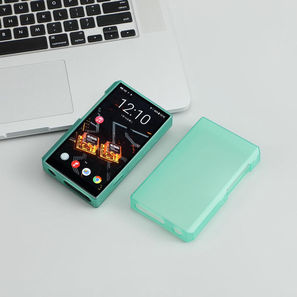 Bunte weiche tpu klare matte schutzhülle haut hülle für fiio m11s: Licht Gelb