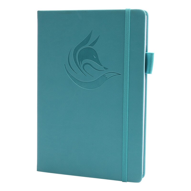 12 måneders planlegger, effektivitetsjournal ukeplanlegger, udatert, notisbok 100 ark , 120 gsm, pennholder, innerlomme, bånd