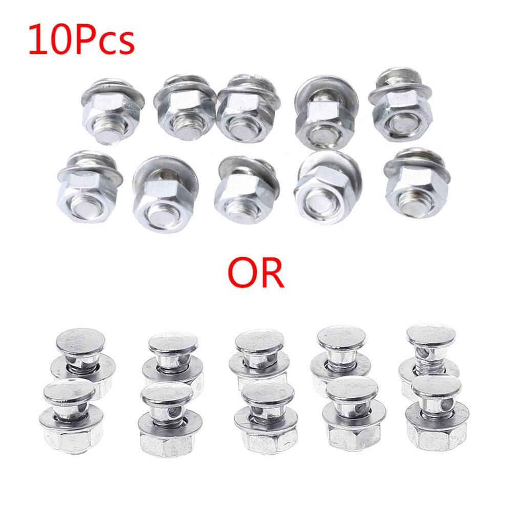 10pcs Brake Cable Adjuster Clamp Lock Screw Bolt Bicycle Moped MTB Mountain Bike