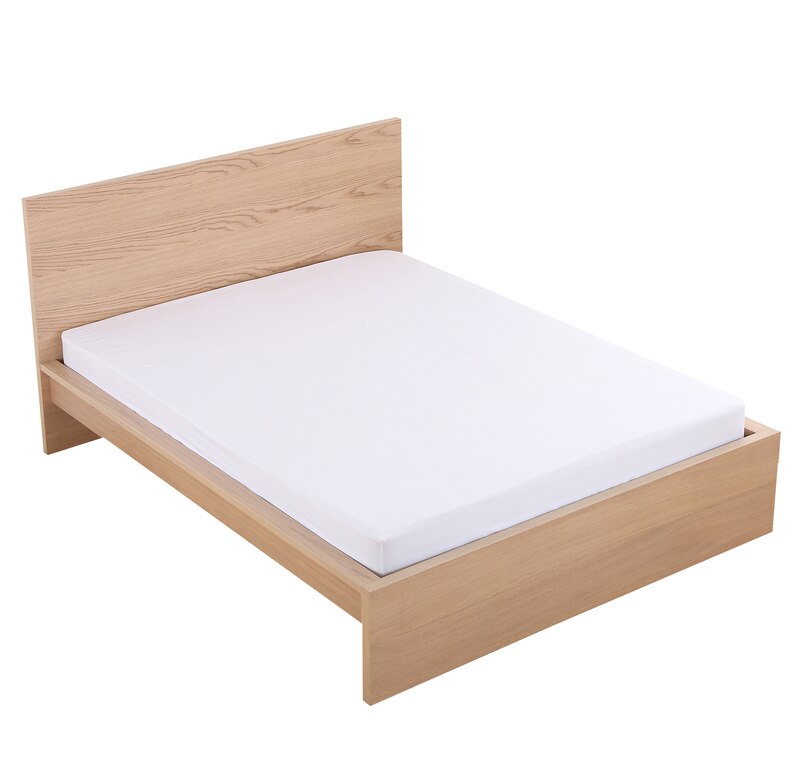 Dreamworld arrivel 100%  polyester lagen ensfarvet monteret ark bløde hvide lagner med elastik 80 160 sengetøj: 160 cm x 200 cm x 25cm