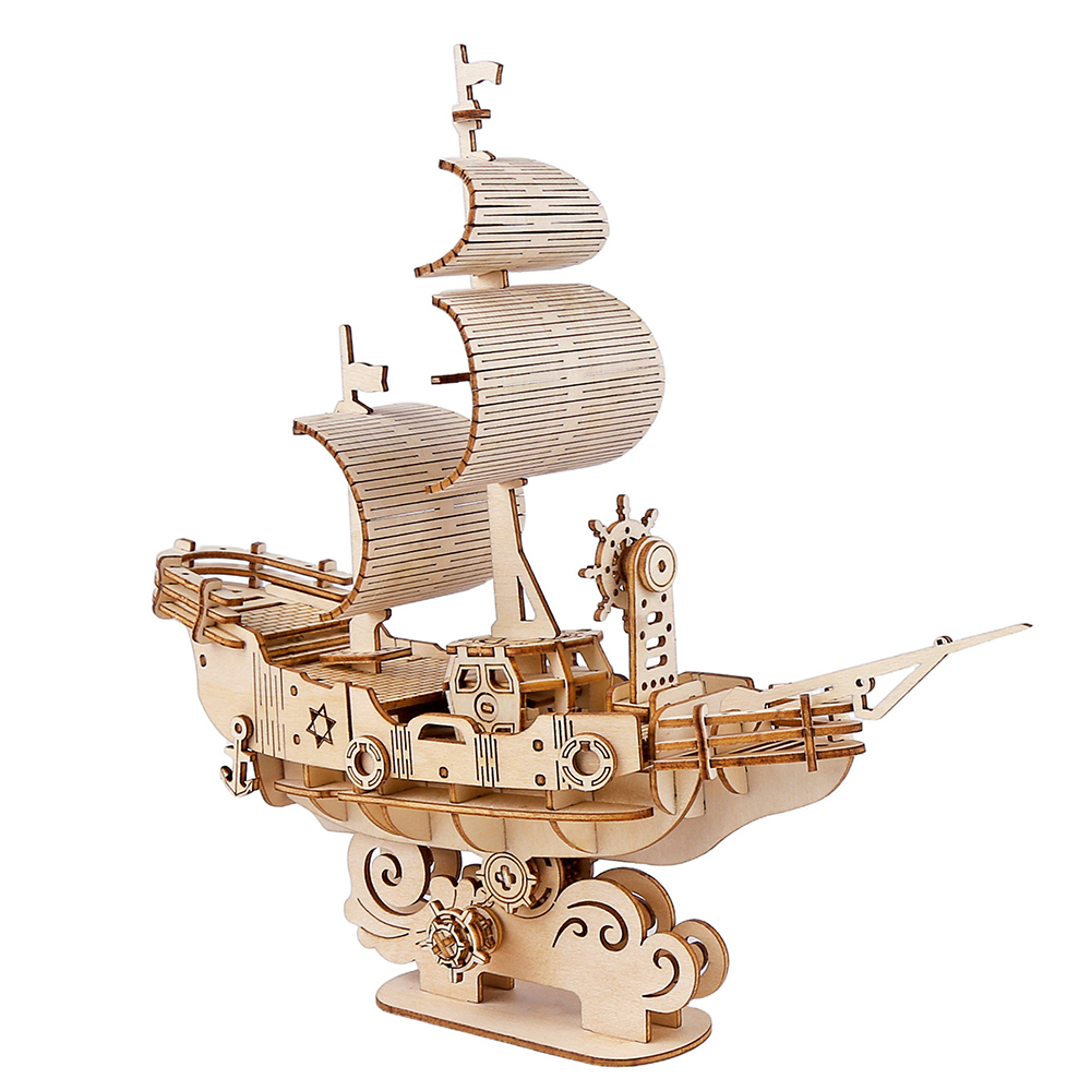 DIY 3D Wooden Puzzle Model Animal Montessori Toys for Children Crafts Dachshund Skeleton Assembly Set for Kids Adults Teens