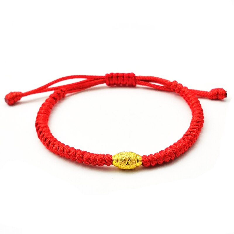 Minimalist Handmade Red Thread Bracelet Women Lucky Braided Rope Bracelet Femme Hand Chain 7 Knot Jewelry: 19