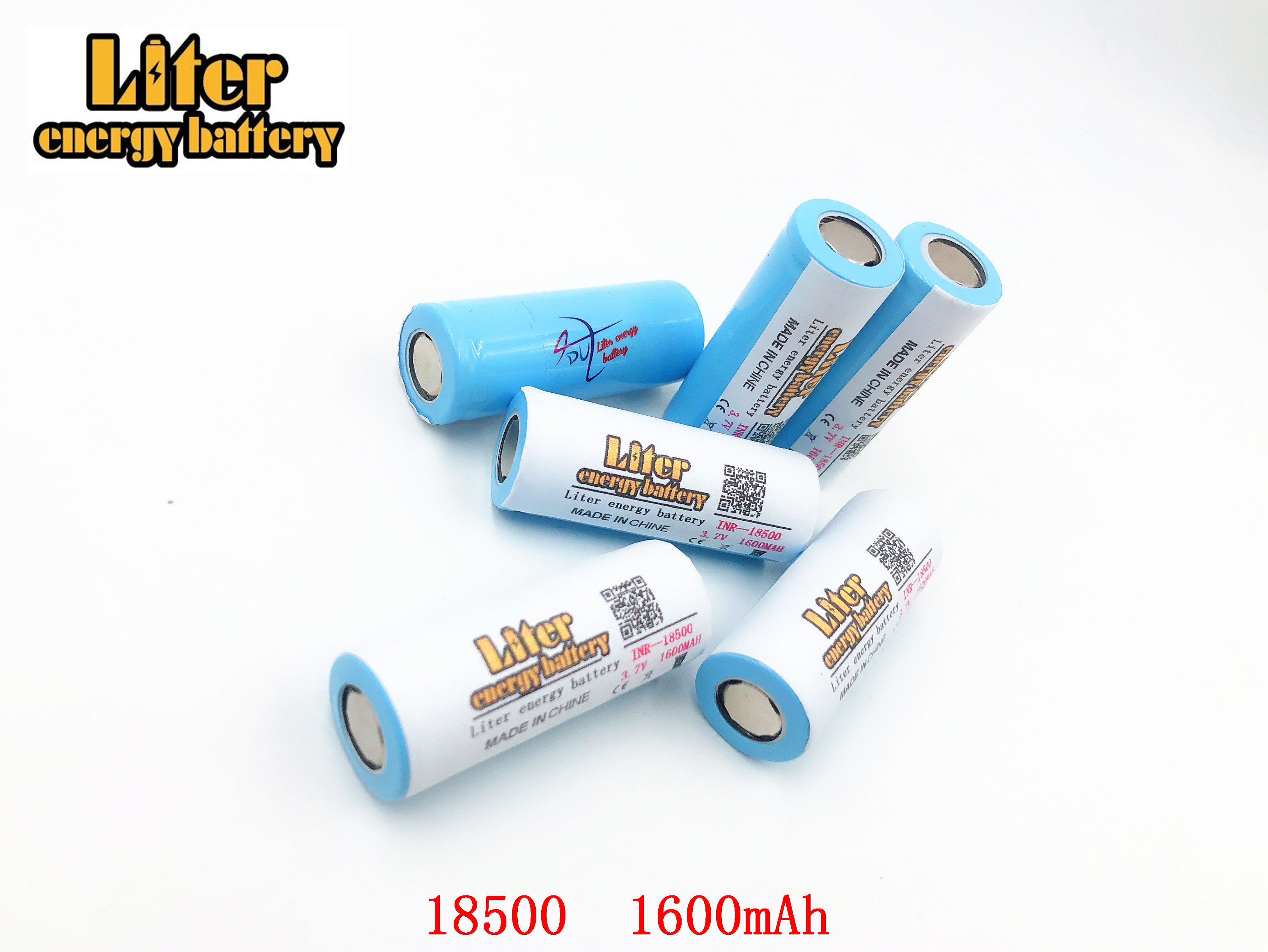 Original Liter energy battery ICR 18500 Battery 3.7V 1600mAh li-ion Rechargeable Battery protective storage box