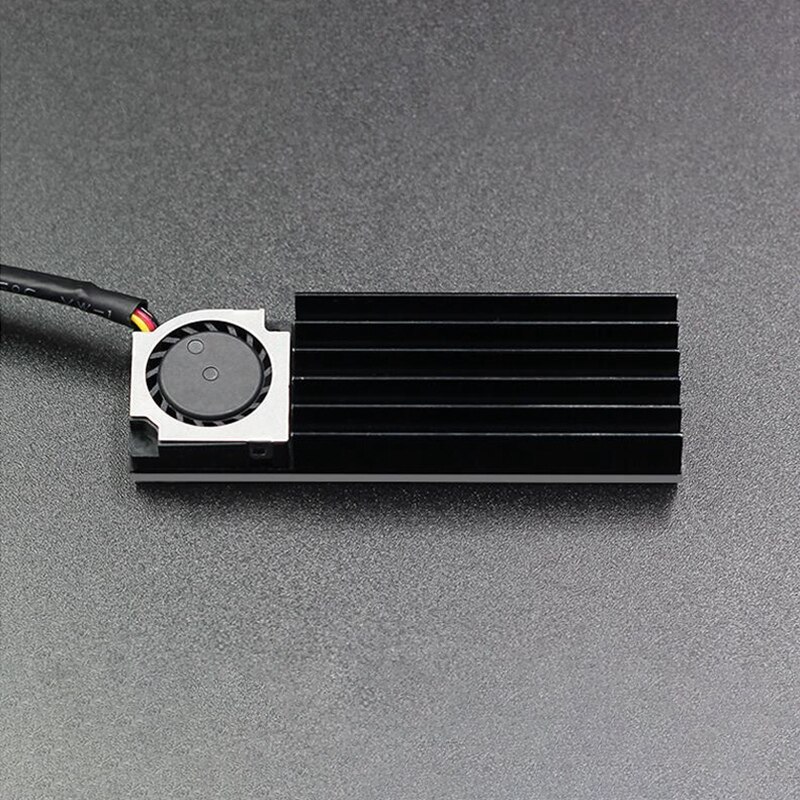 OPQ-M.2 Hard Disk Heat Sink PCI-E for M.2 2280 Specification SSD Cooling Fan M.2 Solid Cooling Vest 3PIN Power Supply