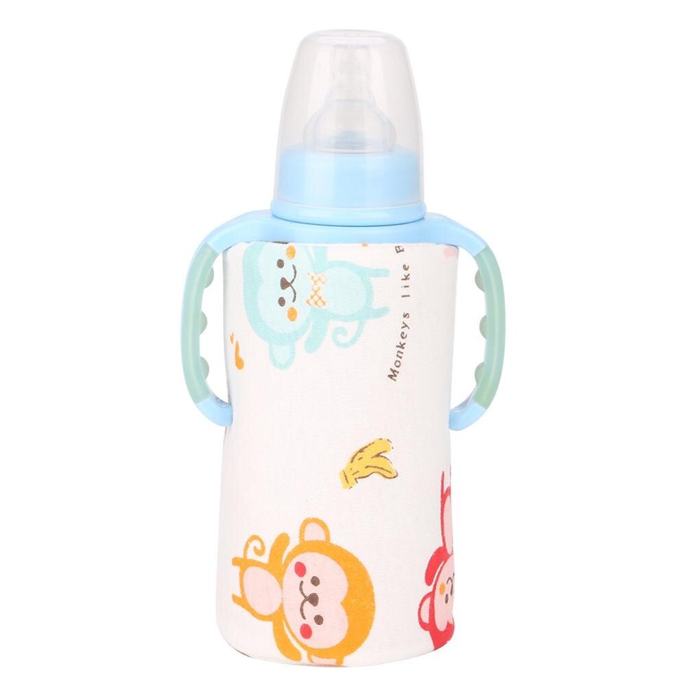 USB Flessenwarmer Draagbare Reizen Melk Warmer Baby Zuigfles Verwarmde Deksel Isolatie Thermostaat Voedsel Heater: B3