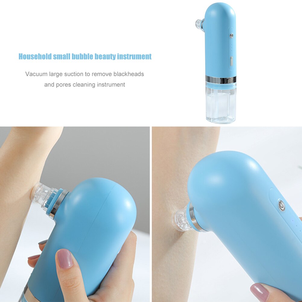 Electric Blackhead Remover Vacuum Pore Cleaner Acne Pimple Removal Suction Face Deep Cleansing Skin Care Machine
