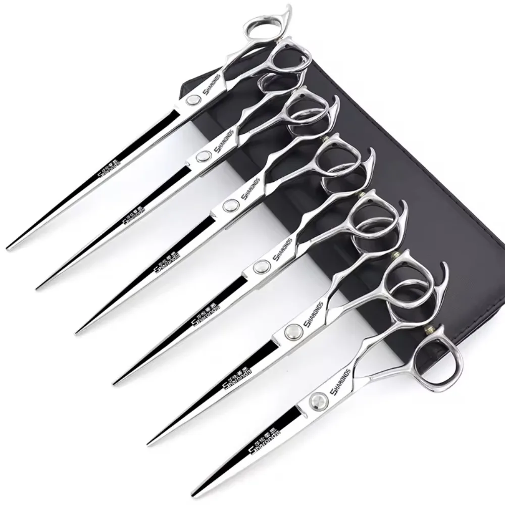 6/7/8/9 Inch hair cutting shears, Hairstylist Barber Scissors Set, Hairdressing long scissors, Hair Cutting Tools