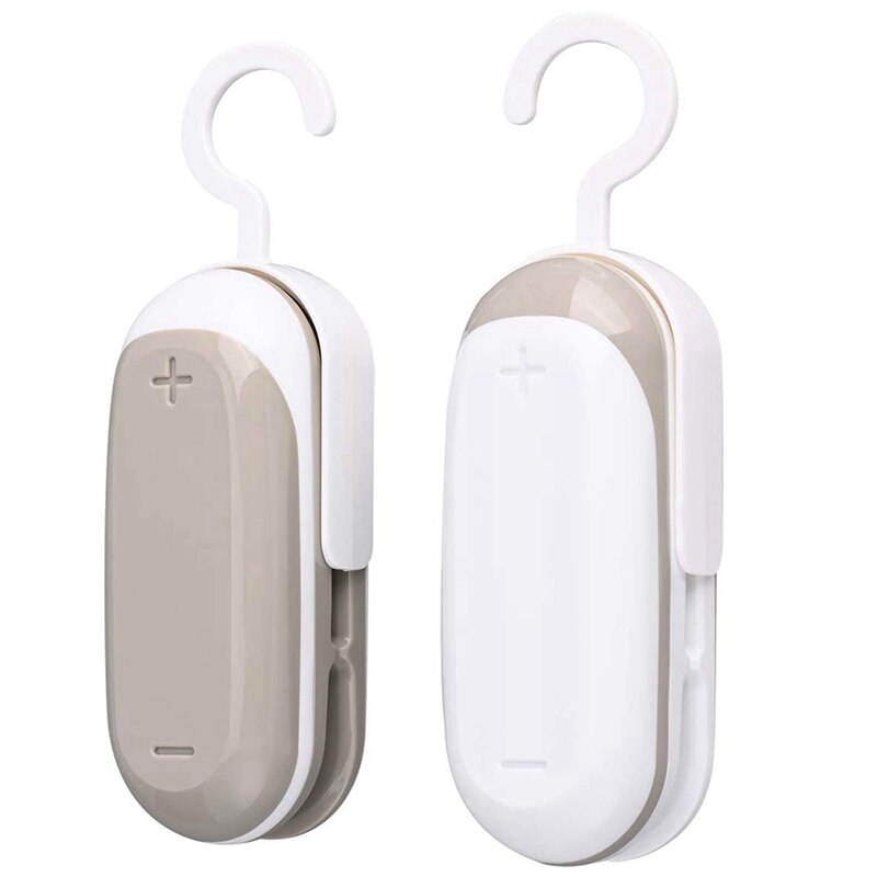 Mini Bag Sealer, 2 in 1 Portable Sealer and Cutter, Bag Sealer Heat Sealer, Vacuum Sealers for Plastic Bags,Food Storage