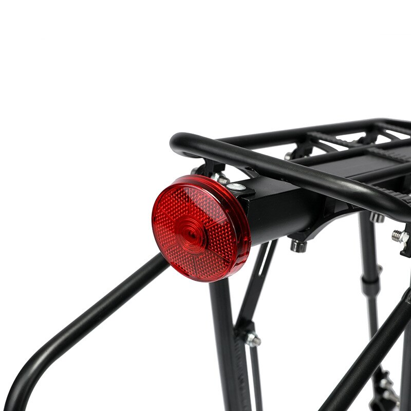 Fietsendrager mtb aluminium frame fiets bagagedrager reflector zadelpenbevestiging fietstas bagagedrager plank beugel snelspanner