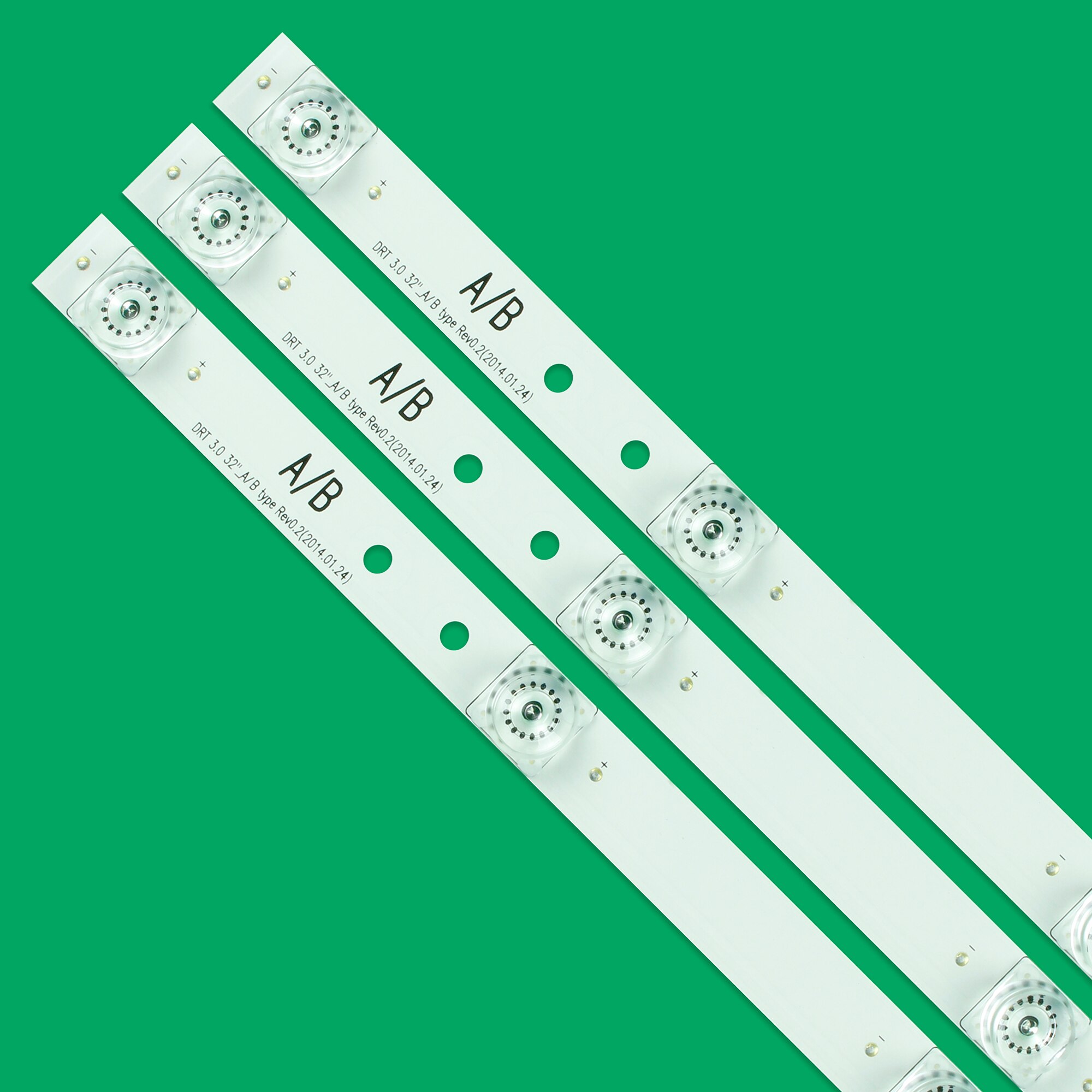 3x LED Rétro-Éclairage TV pour LG innotek Drt 3.0 32 "_ A/B 6916l-1974A 1975A 32MB25VQ lv320DUE 32LF5800 55VO E74739 59cm 6 LED s