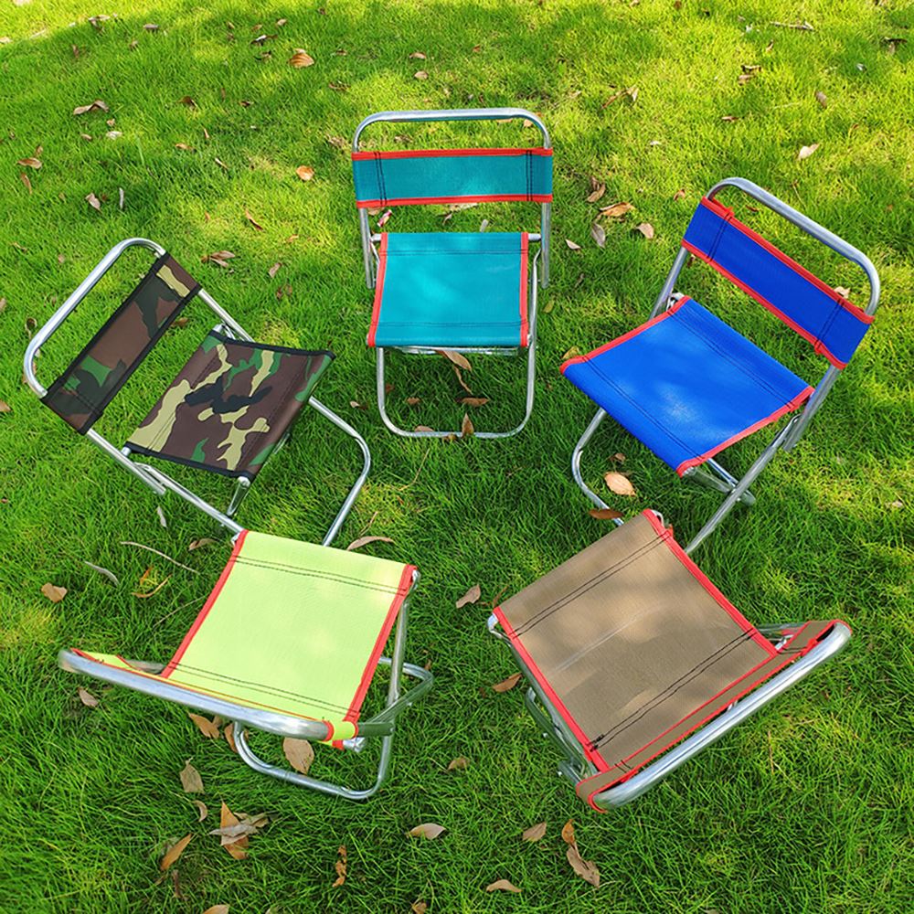 Portable Stool Foldable Chair Durable For Camping Beach Chair Folding Fishing Outdoor BBQ Chair Foot Recliner Foot Rest