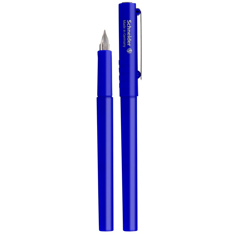 Schneider BK406 Fountain Pen 0.35mm Extra Fine Tip Iridium Nib Made in Germany: Blue