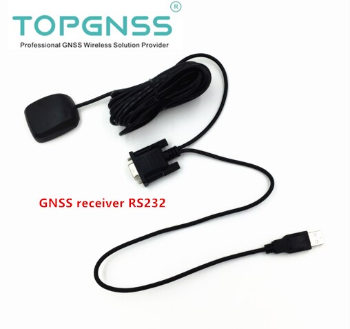 Topgnss Agrarische Gps RS-232 Niveau DB9 Vrouwelijke Connector RS232 Gps Ontvanger Antenne Module 9600bps,NMEA0183