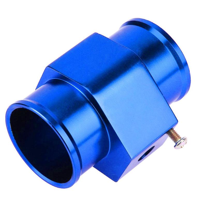 Blue Universal Car Auto Blue Water Temperature Temp Sensor Gauge Joint Pipe Radiator Hose Car Meter Tube Connector Adapter Kit