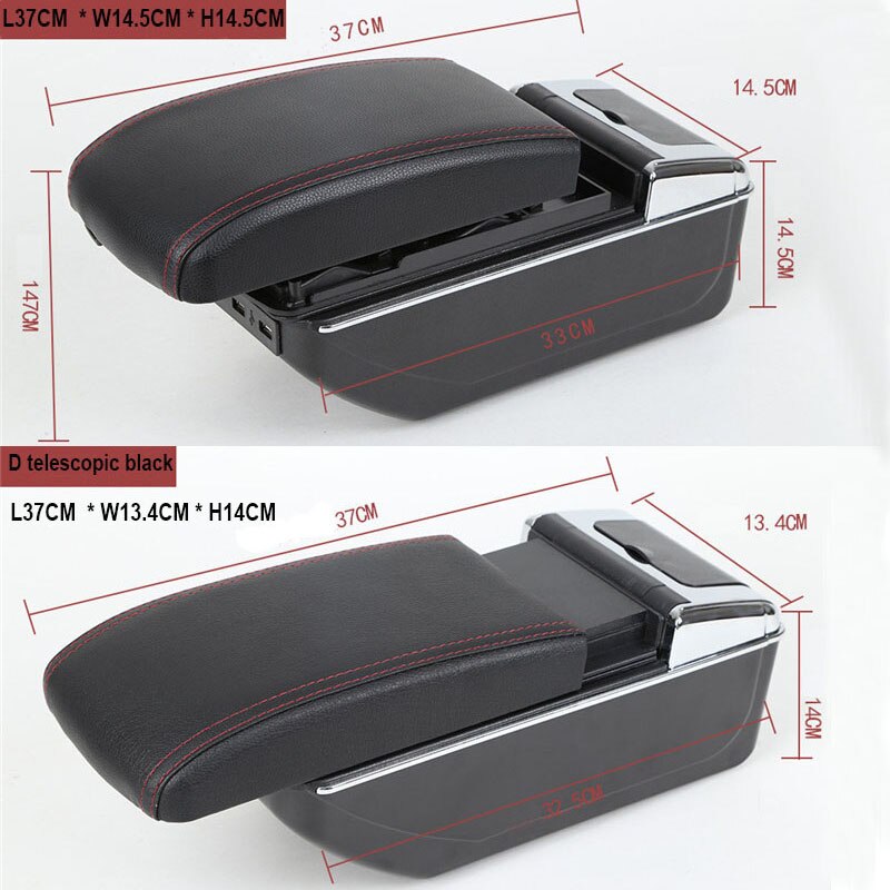 Voor Chevrolet Niva Armsteun Retrofit Onderdelen Auto Armsteun Opbergdoos Auto Interieur Accessoires Opladen Met Usb