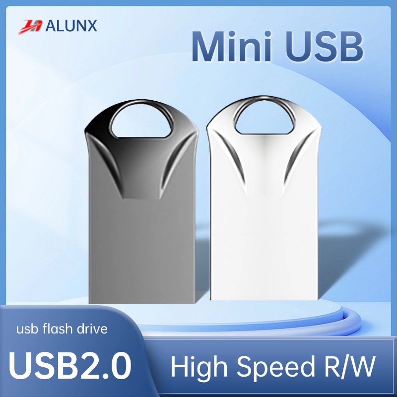 ALUNX Mini flash 128Gb Flash Drive 64Gb Pendrive Memory Stick 32Gb 4Gb Metal Pen Drive 8Gb Usb Stick 16 Gb