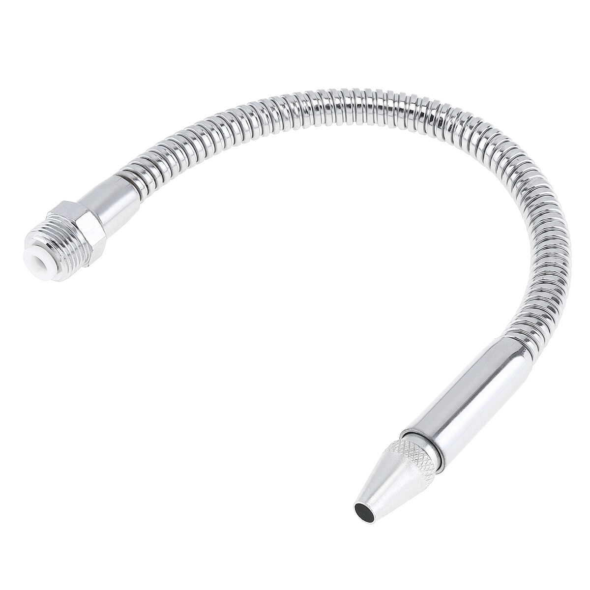 1/2 1/4 3/8 Inch Metal Flexible Water Oil Cooling Tube Pipe with Round Head Nozzle for CNC Machine / Milling / Lathe
