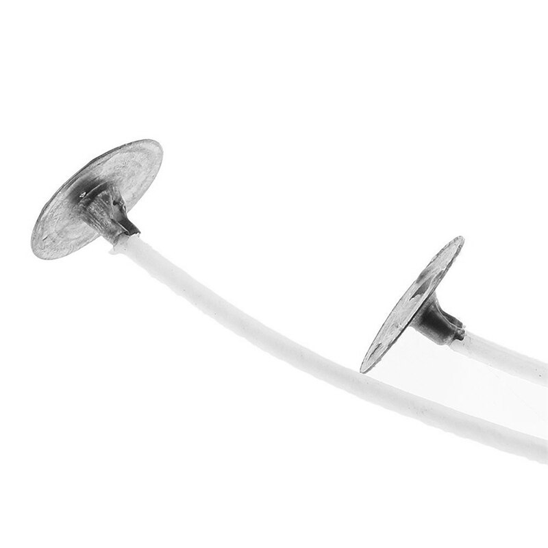Liplasting 2.5/4/5/6/7/9/15/20 Cm 100 Pcs Katoen kaarsenlont Rookloze Lont Kaars Licht Hart Kaars Katoen Kaars TSLM2