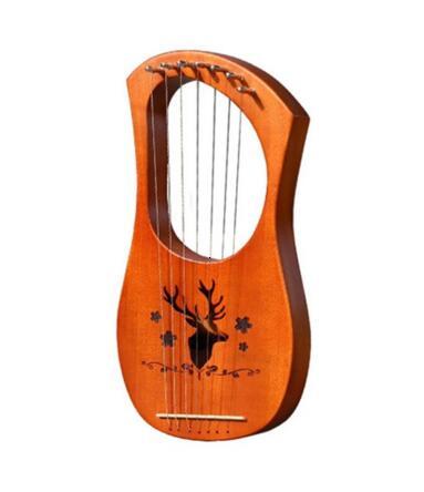 Lyra harpe lyr lille harpe le qinqin græsk musikinstrument begynderforedragsholder: B