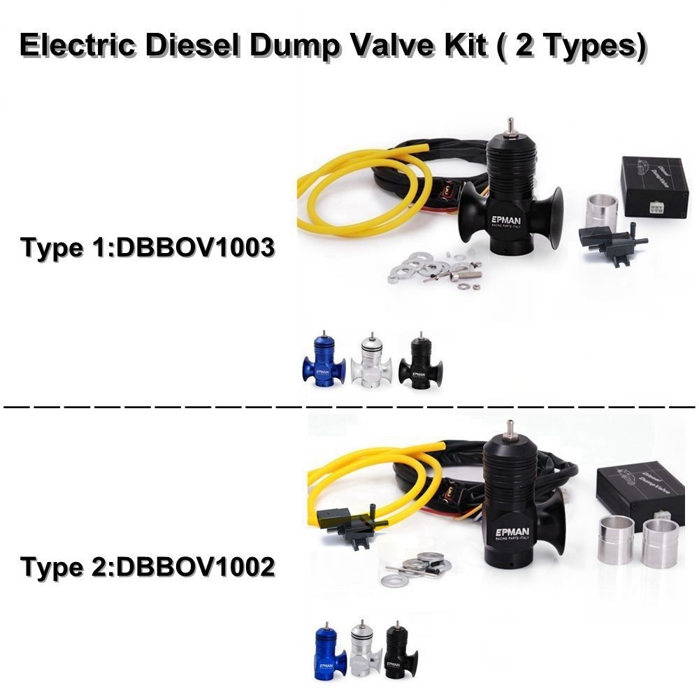 EPMAN-Kit de válvula de descarga eléctrica Turbo diésel, para FORD , FOCUS, TDCI, TDI, ECT, todo Turbo diésel, DBBOV1003/DBBOV1002